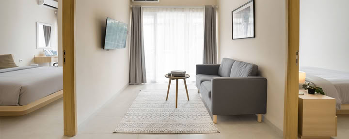 Habitación Familiar al Atardecer