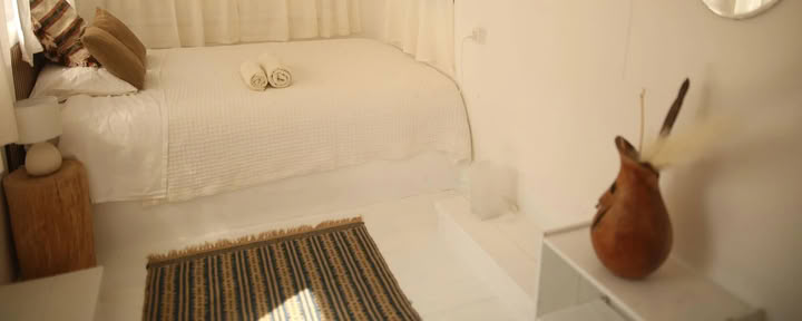 Autocaravana con baño compartido
