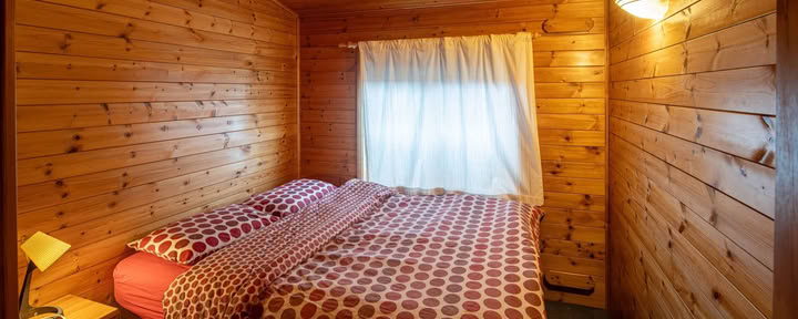 Cabaña de pino