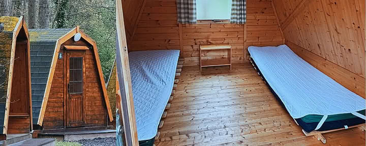 Shared Glamping Pod (2 people)