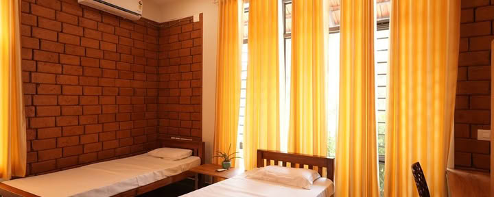 Habitación doble premium privada para 2 personas, no AC