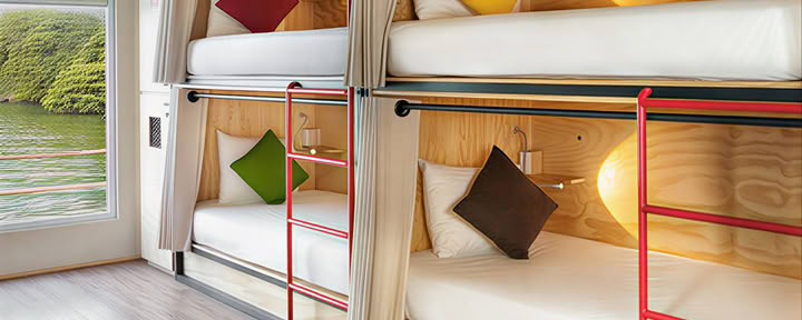 Bed in 6-Bed Mixed Dorm